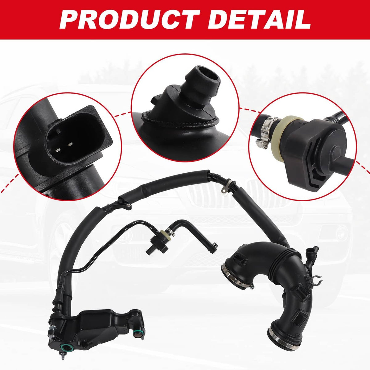 Solidspare Crankcase Ventilation Suction Line 2740905600 For Benz A238 C167 V167 R172