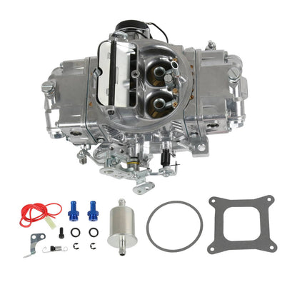 Solidspare For 650 CFM Brawler Double-Pumper Carburetor Electric Choke 4 Barrel BR-67255