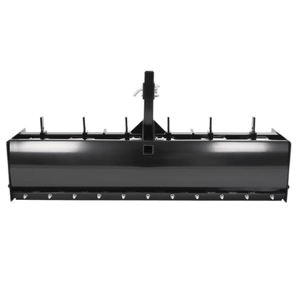 Solidspare 55" Tow Behind Box Scraper Blade Three-Point Quick Hitch For Cat 0 Cat 1 Tractor