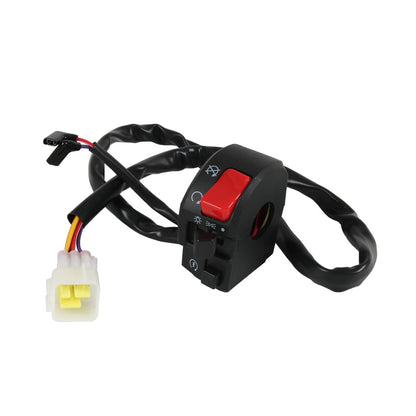 Solidspare 7/8" Motorcycle Handlebar Horn Button Turn Signal Fog Light Controller Switch
