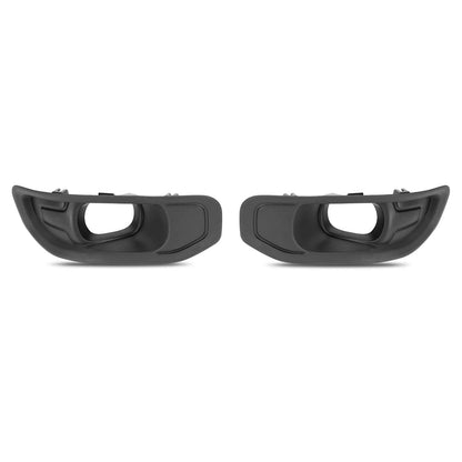 Solid Spare For Ram 1500 2019-2024 Front Driver & Passenger Side Fog Light Lamp Bezel Kit