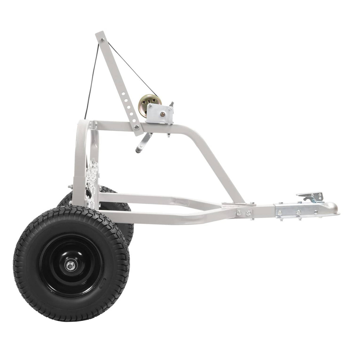 Solidspare Heavy-Duty Steel Log Skidder Arch Holder Set Logs Trailer Strong Load-bearing