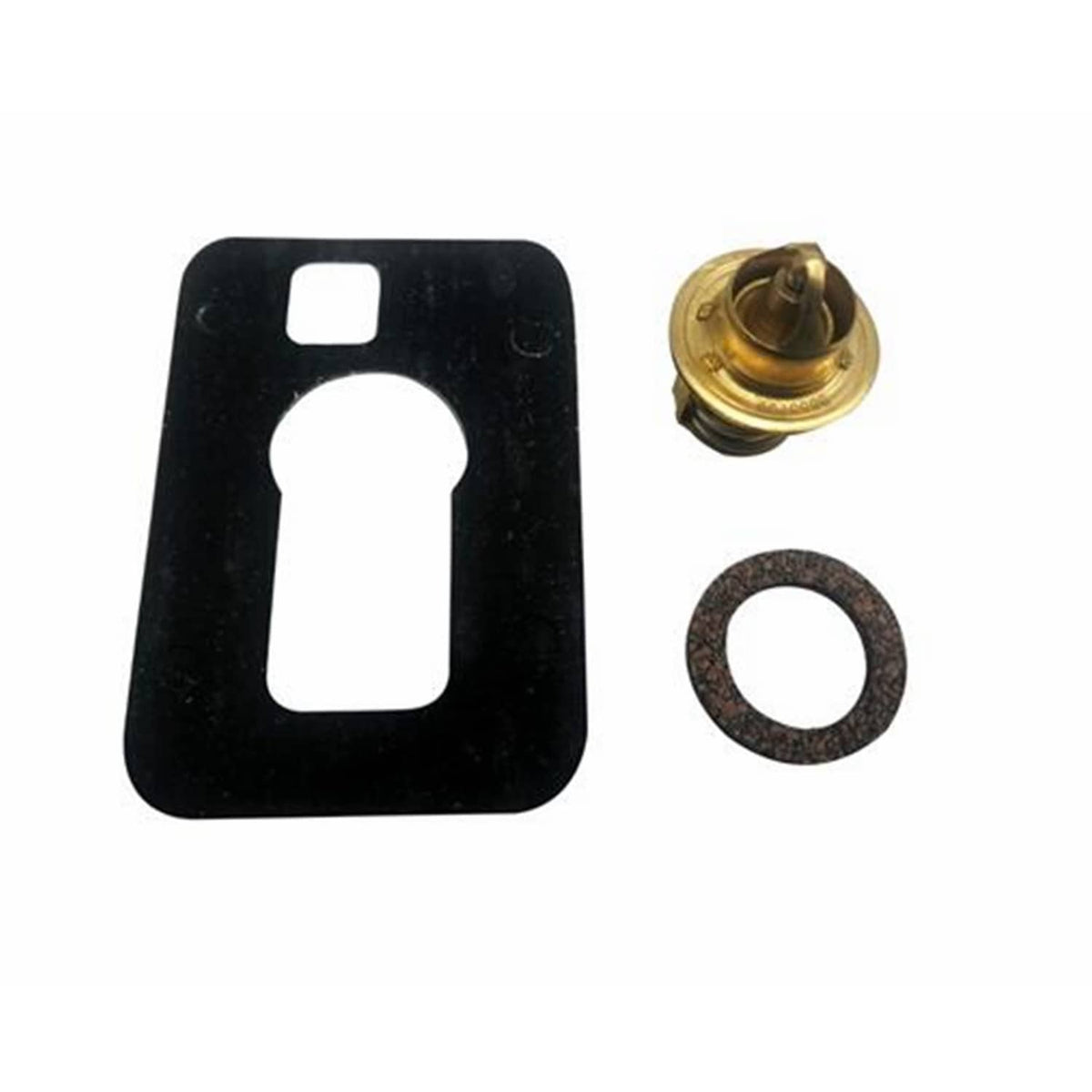 Solid Spare Thermostat Kit with gasket for Volvo Penta 3.0 3.0L 1996-up marine omc