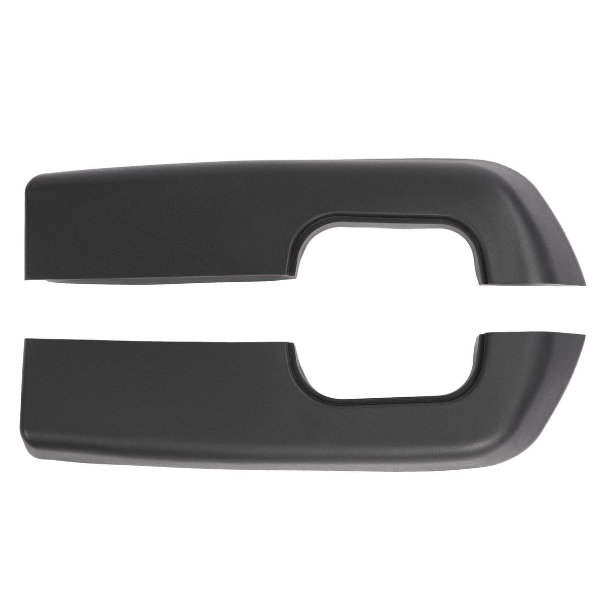 Solid Spare Door Arm Rest Panel Pair Black Fits 1973-79 Ford F100 F150 F250 Bronco 1978-79