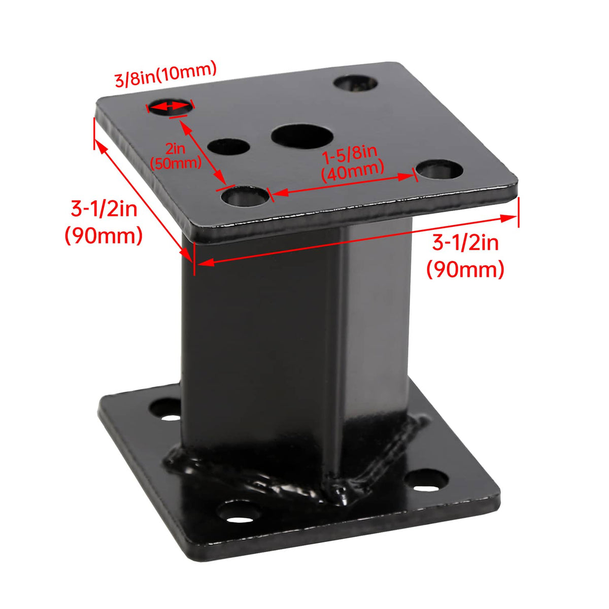 Solidspare 4" Block Lift Kit Golf Cart Fit EZGO Marathon Electric 1975-1993 Front & Rear