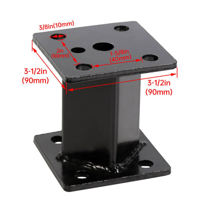 Solidspare 4" Block Lift Kit Golf Cart Fit EZGO Marathon Electric 1975-1993 Front & Rear