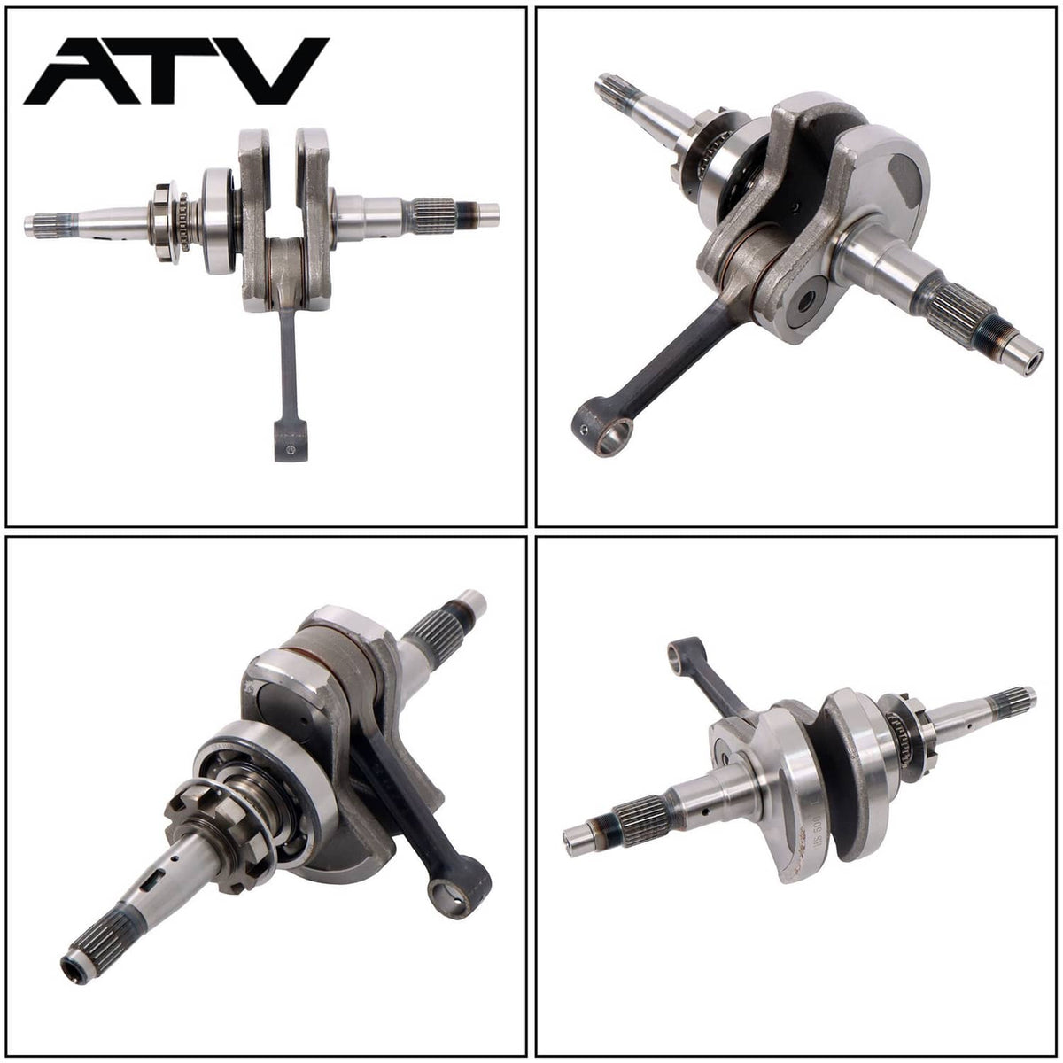 Solidspare Taper Ratio 1:5 Crankshaft For HiSun 500 P004000132000000 Crank ATV Massimo MSU