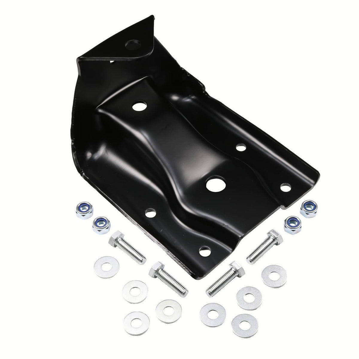 Solidspare Rear Leaf Spring Hanger Shackle Bracket Pair Set for Chevy Silverado GMC Sierra