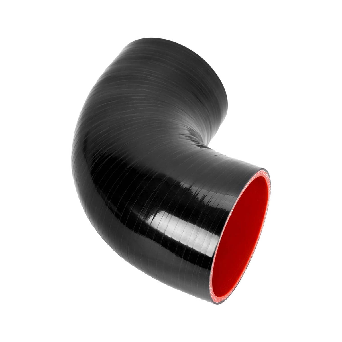 Solidspare 3" inch 90 Degree 76mm Elbow Silicone Hose/Intake/Intercooler Pipe Turbo Coupler