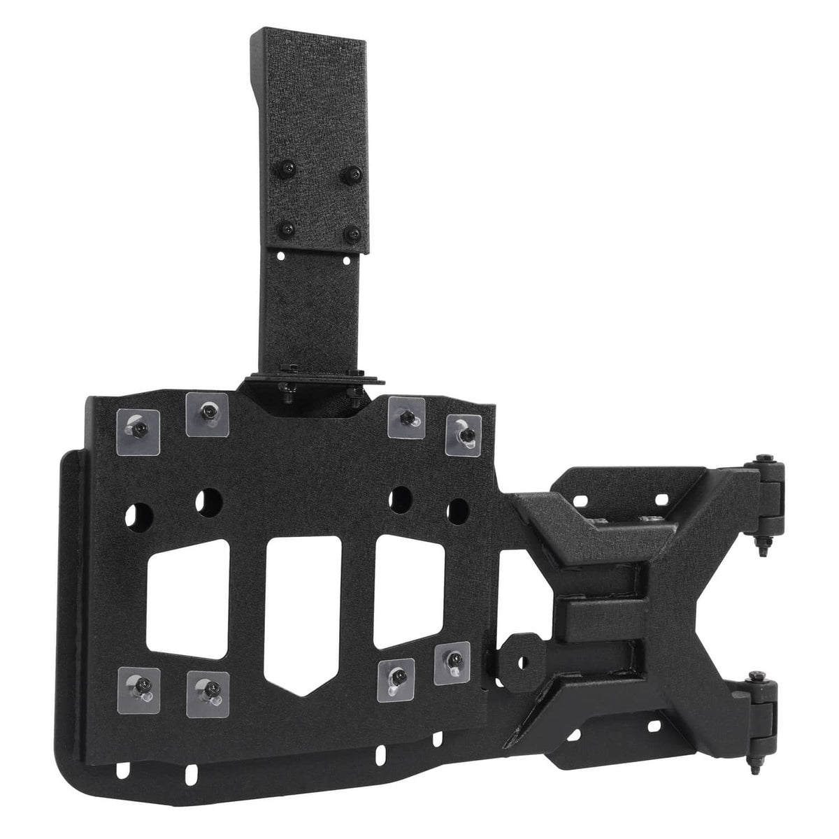 Solid Spare Tailgate Spare Tire Carrier For Jeep Wrangler JL (Not for JK) 18-26 Fit 37" Tire