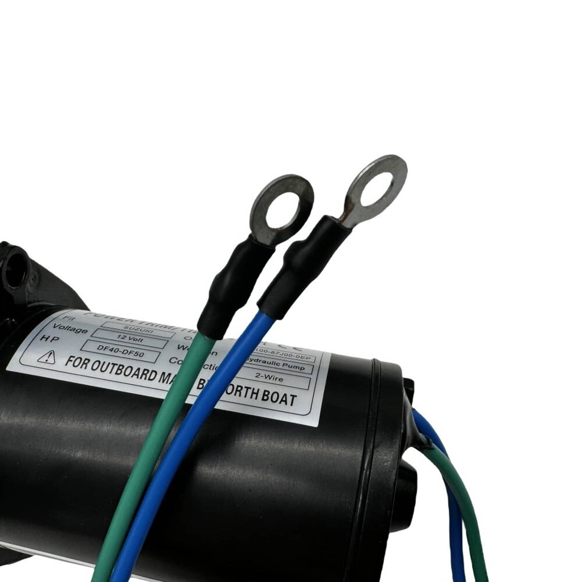 Solid Spare New 12V Trim/Tilt Motor For Suzuki DF40&DF50 2Wire 4Bolt 38100-87J00-0EP PT655NM