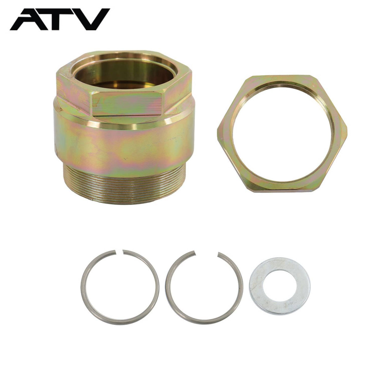 Solidspare Rear Axle Lock Jam Sleeve Nut Clip For Honda TRX300EX TRX400EX TRX450ER 450R 450