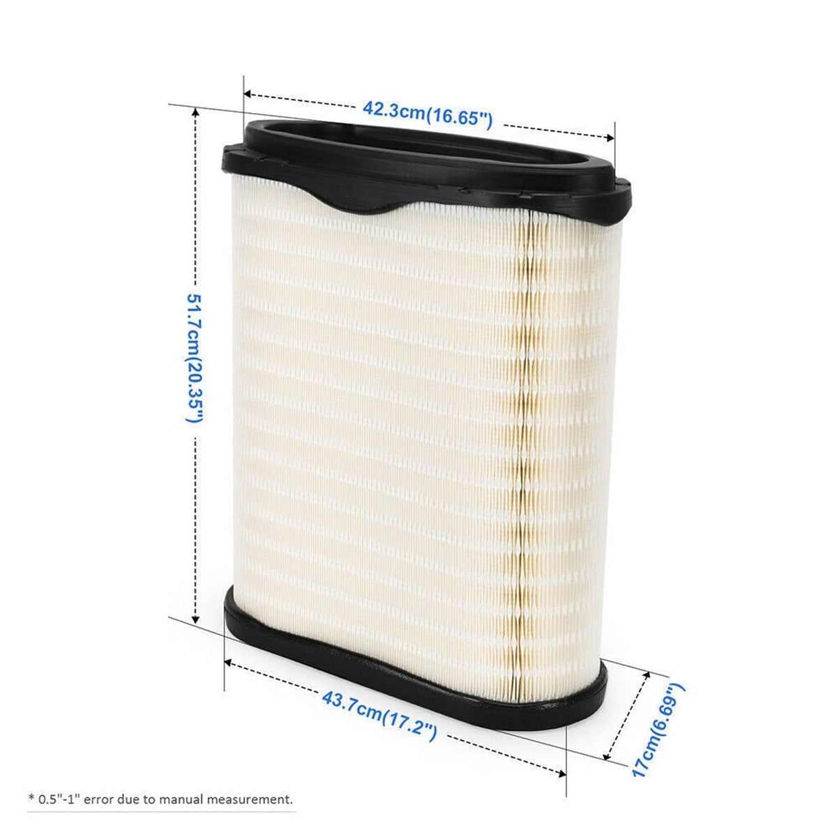 Solidspare New 4Pcs Engine Air Filter D37-1061 Fits For 2023 Kenworth T680 & Peterbilt 579