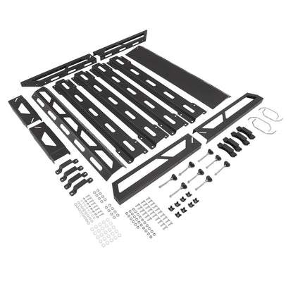 Solid Spare 60" Universal 500LBS Car SUV Roof Rack Basket Holder Luggage Carrier Cargo