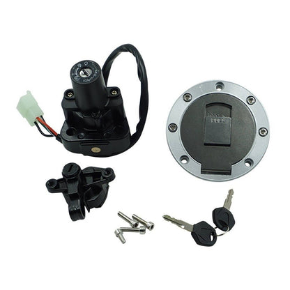 Solidspare Ignition Switch  Fuel Gas Cap Seat Lock for Yamaha YZF600R 1000 XJR 400 600
