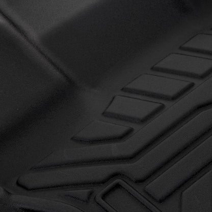 Solidspare For 2015-2024 Ford F-150 SuperCrew Cab 1st Row Full Cover Waterproof Floor Mats