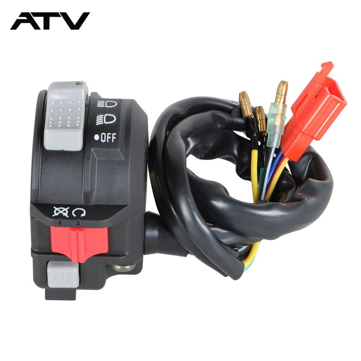 Solidspare Labwork On Off switch Run Start Stop Headlight Kill Switch For Yamaha Blaster