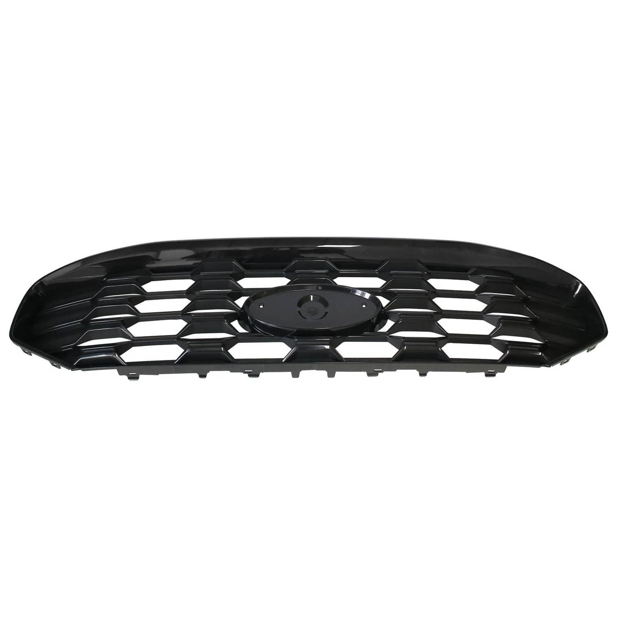 Solidspare For 2023-2025 Ford Escape ST-Line Front Black Grille W/O Radar Holes PJ6Z8200E