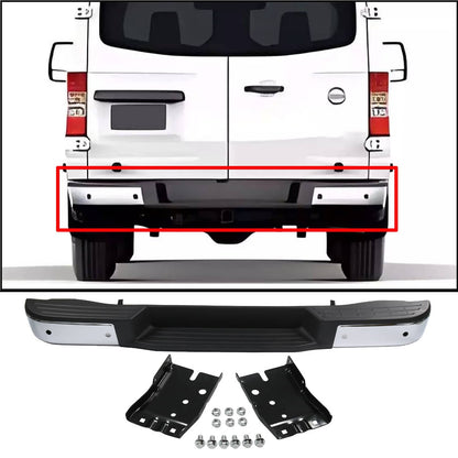 Solidspare Rear Step Bumper 850101PA0B Fit 2012-2021 Nissan NV3500 NV2500 NV1500 NI1102159