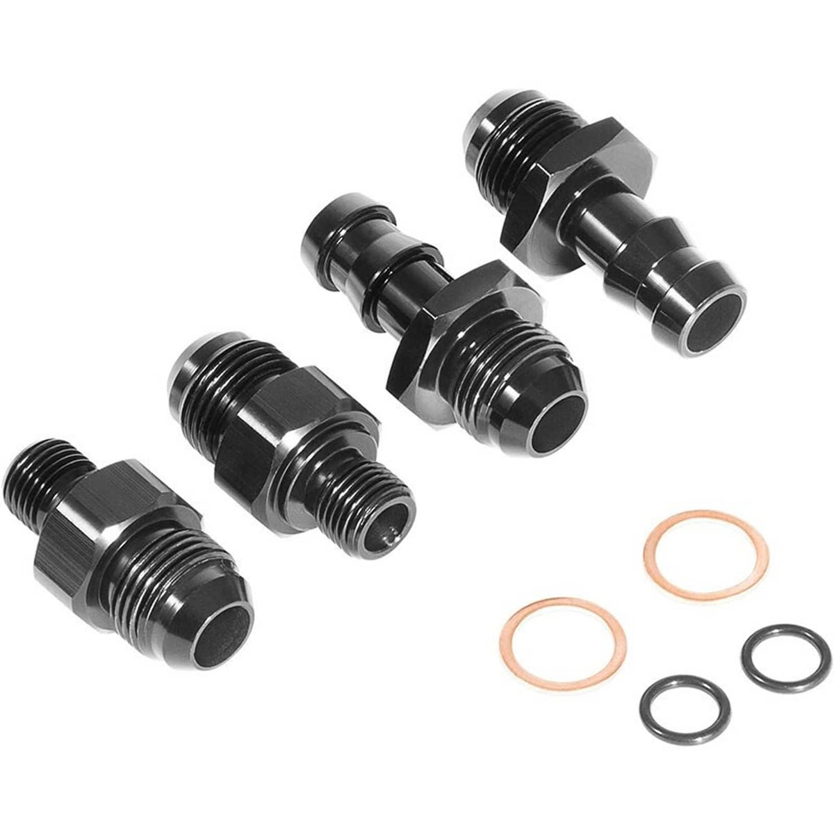 Solidspare New 48RE Transmission Cooler Hose Line Fittings for 2003-2007 Dodge Ram 5.9L