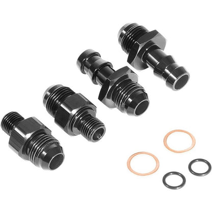 Solidspare New 48RE Transmission Cooler Hose Line Fittings for 2003-2007 Dodge Ram 5.9L