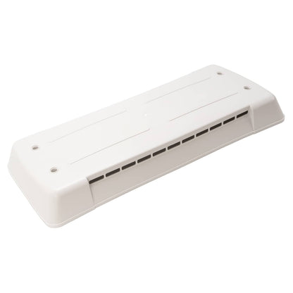 Solidspare White Vent Cover #65528 w/ mounting hardware For Dometic Refrigerator Vents