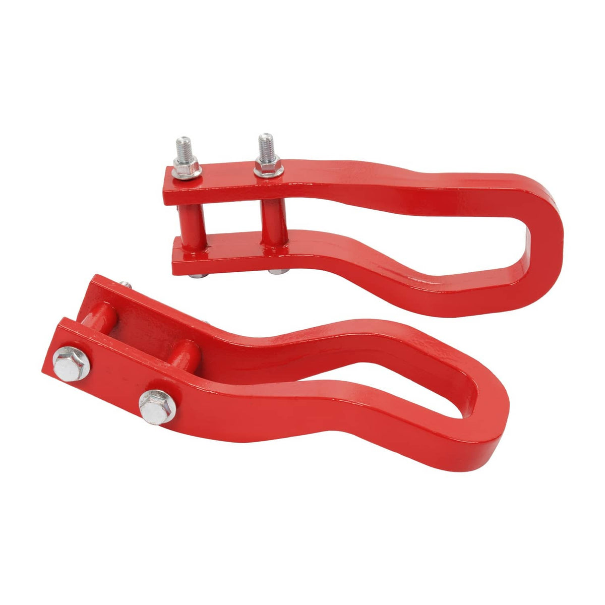 Solid Spare Pair Red Tow Hooks Kit #84513877 For Chevrolet Silverado 2500 HD 3500 HD 20-2026