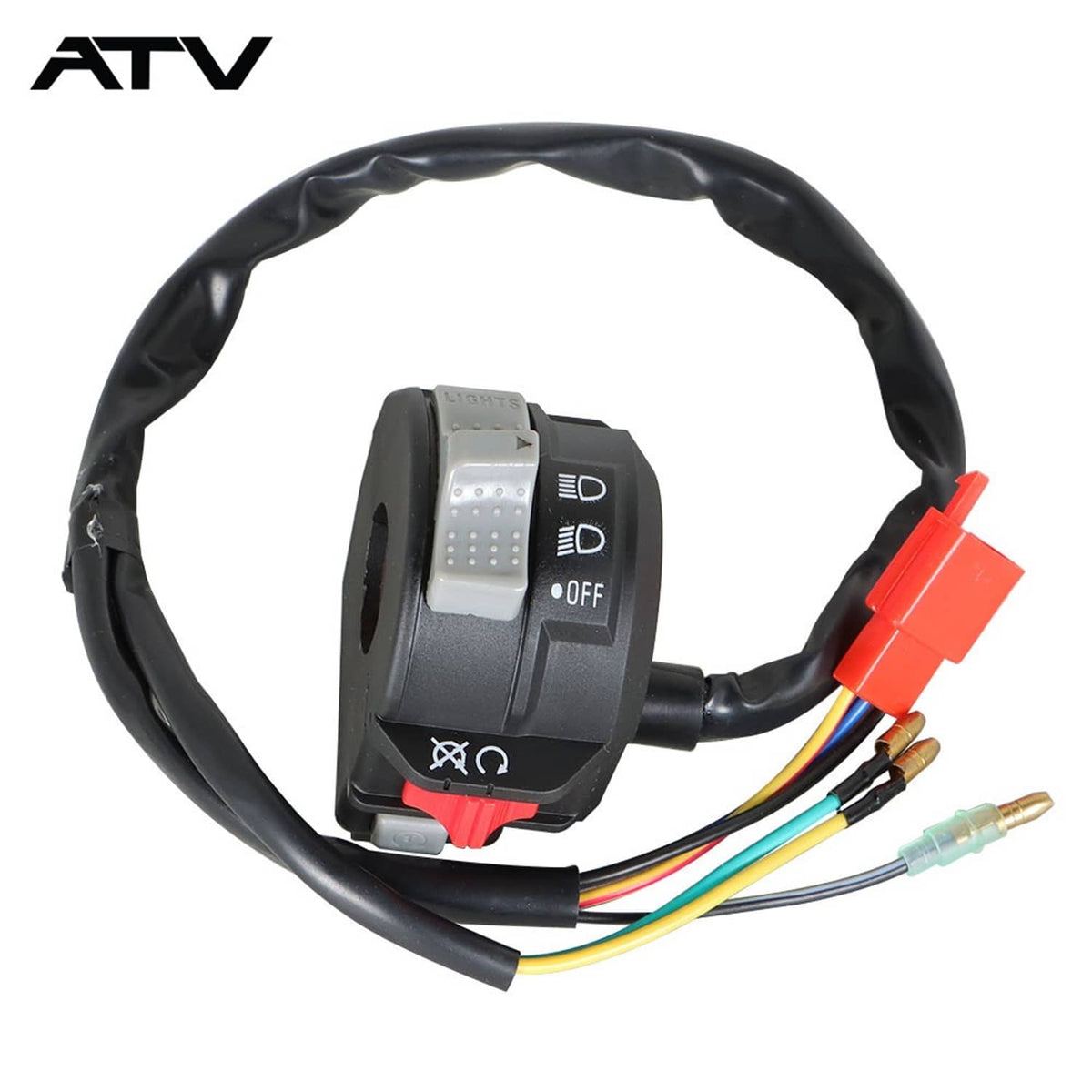 Solidspare Labwork On Off switch Run Start Stop Headlight Kill Switch For Yamaha Blaster