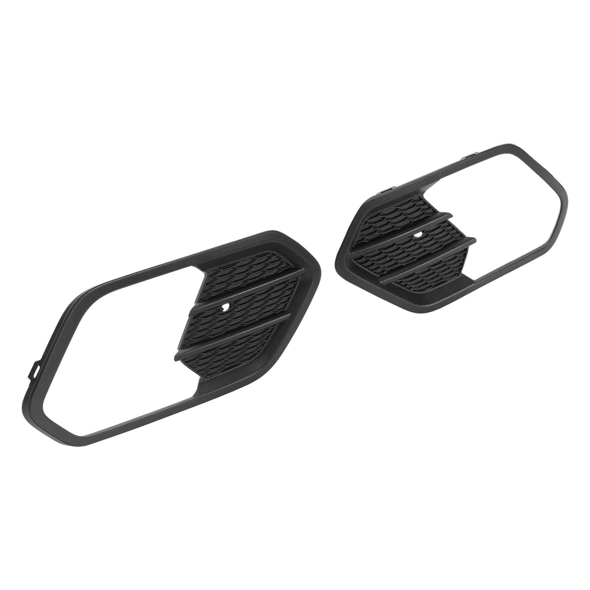 Solid Spare Pair Bumper Fog Light Cover Bezel For Ford Escape Kuga 2017 2018 2019 Left+Right