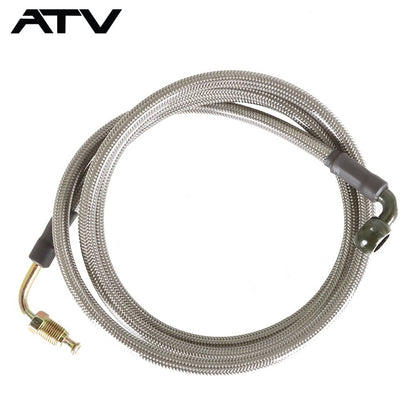 Solidspare Extended Front & Rear Brake Lines Fit for Polaris RZR 800 S 4, RZR XP 900, 570