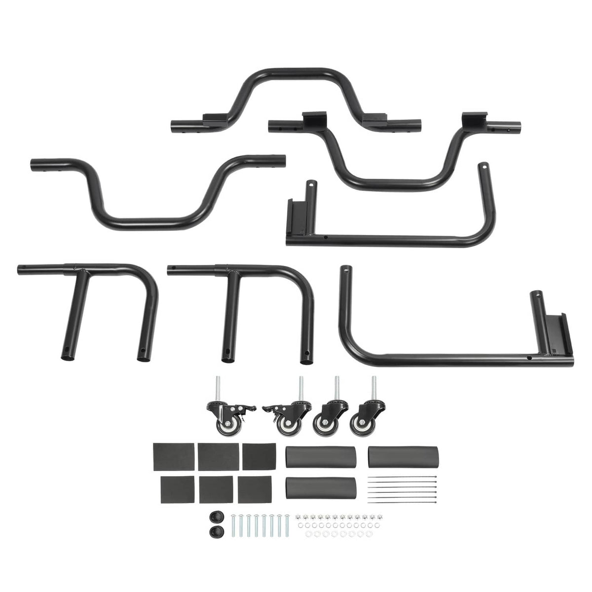 Solid Spare Hardtop Storage Rack For Jeep Wrangler CJ-7 YJ TJ JK JL 1976-2025 Powder Coated