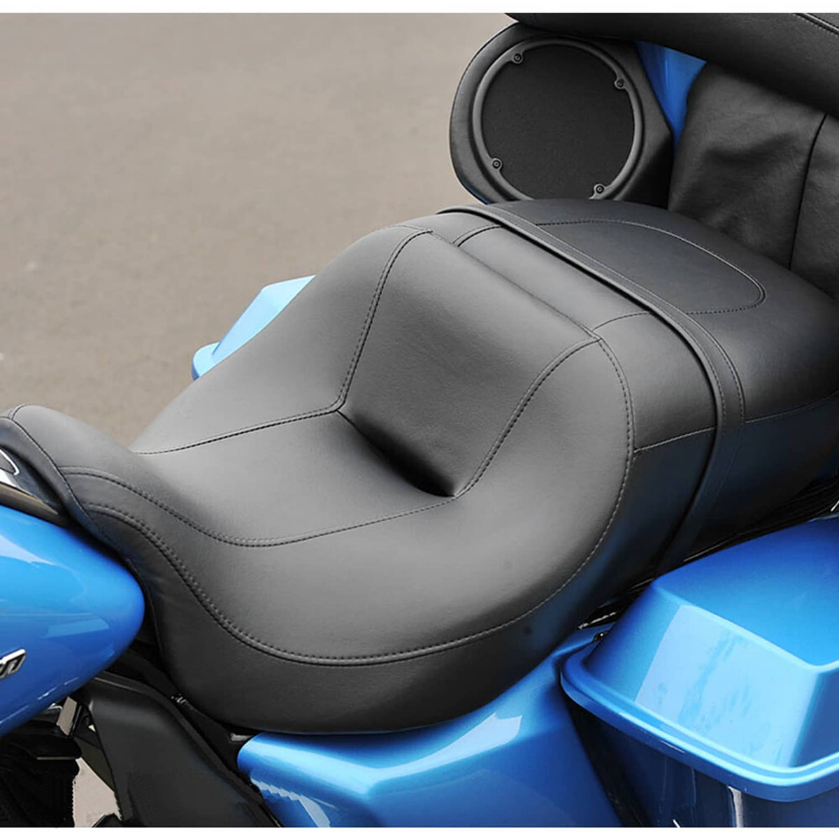 Solidspare 2-Up Rider Passenger Seat For Harley Electra Glide Ultra Limited FLHT 2008-2015