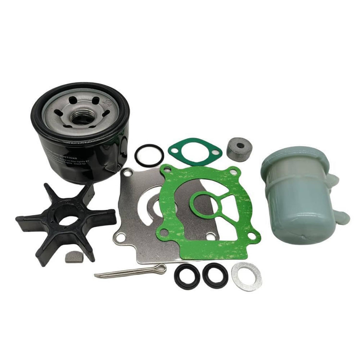 Solid Spare Suzuki 4-Str DF25 DF30 Outboard Maintenance Repair Kit 17400-89822 17461-96301
