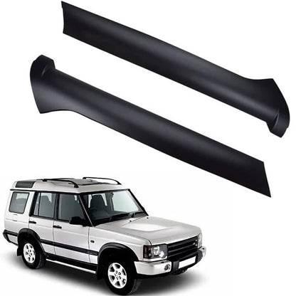 Solidspare Pair Windscreen Pillar Moldings & Rivets For Land Rover Discovery 1999-2004