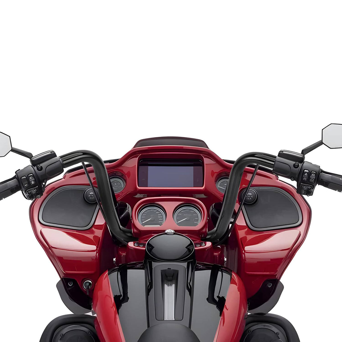 Solidspare Fit For Harley Sportster XL FLST FXST 12" Rise Ape Hanger Bar 1 1/4" Handlebar