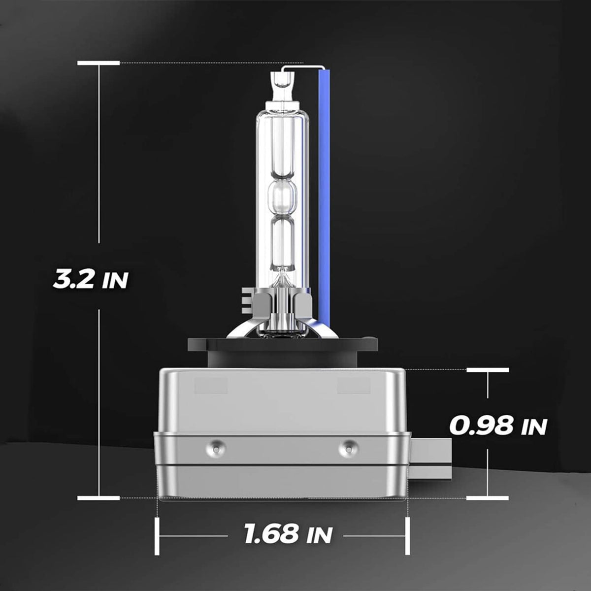 Solidspare 2Pcs New OEM D3S 6000k 66340 66340HBI 42403 42302 Hid Xenon Headlight Bulbs Set
