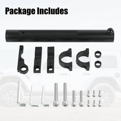 Solidspare Multi-Function Antenna Mount, Tailgate Flagpole Holder For Jeep Wrangler JK JL