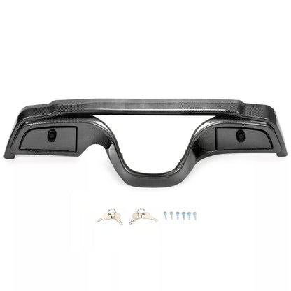 Solidspare Carbon Fiber Style Dash Dashboard Cover W/Locking For Yamaha Drive G29 2007-2016