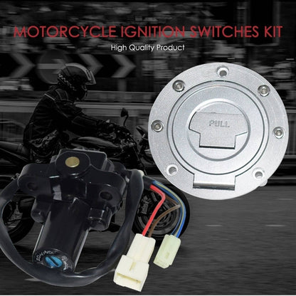 Solidspare Fit For Yamaha YZF R1 98-99 2004-2012 Ignition Switch Lock Fuel Gas Cap Key Set