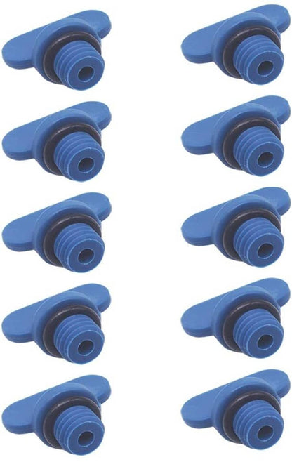 Solid Spare Manifold Engine Block Drain Plugs 18-4226 for Mercruiser 22-806608A02 10Pcs