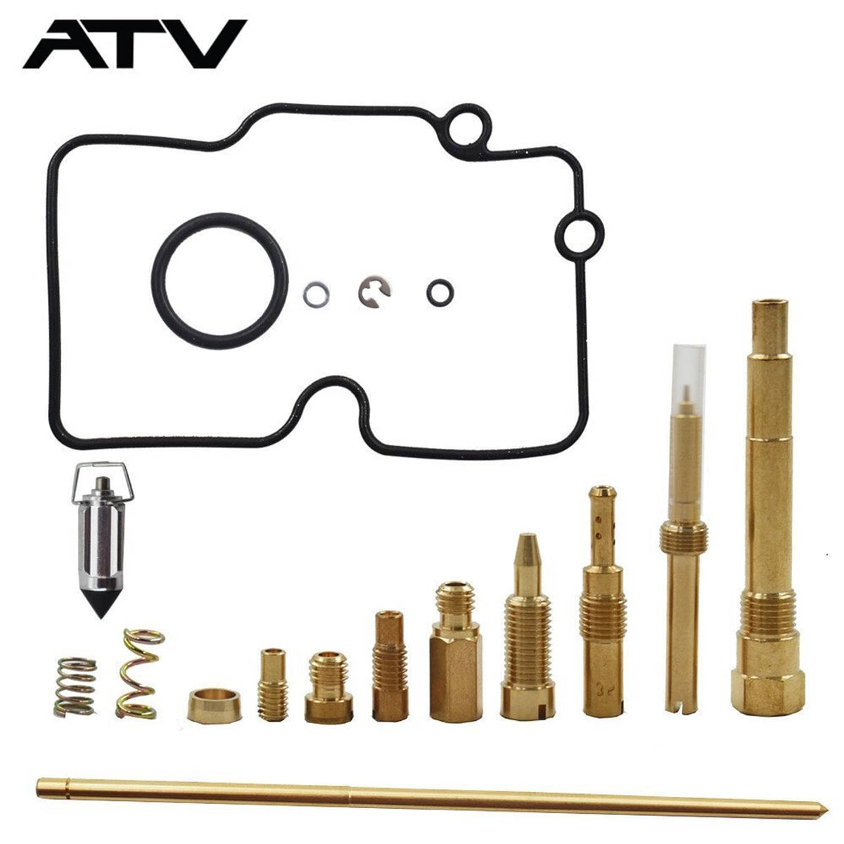 Solidspare Carburetor Rebuild Kit Fit For Yamaha YFZ450 YFZ-450 2004-2009 Carb Repair ATV