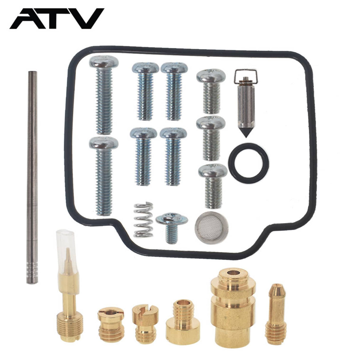 Solidspare For Arctic Cat 454 2x4 4x4 500 4x4 Carburetor Carb Rebuild Kit Repair