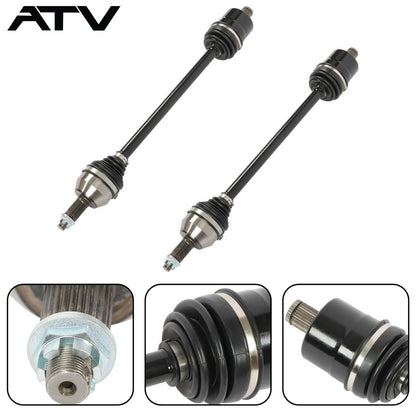 Solidspare Rear Right Left CV Axles Drive Shaft For Polaris XP 1000 14-18 1333124 1333439