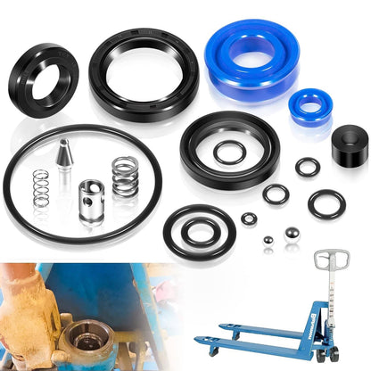 Solid Spare for Bishamon BS-55 BS-65 Manual Pallet Jack BI 52103704-SUPER Seal Repair Kit