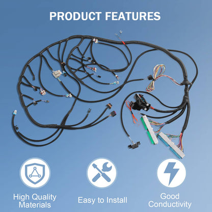 Solidspare T56 DBW Engine Wiring Harness Stand Alone LS3 For 4.8 5.36.0 Drive By Wire 03-07