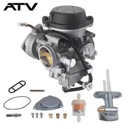 Solidspare Carb For SUZUKI LTZ400 LTZ 400 QUAD WITH FUEL VALVE PETCOCK 2003-2007