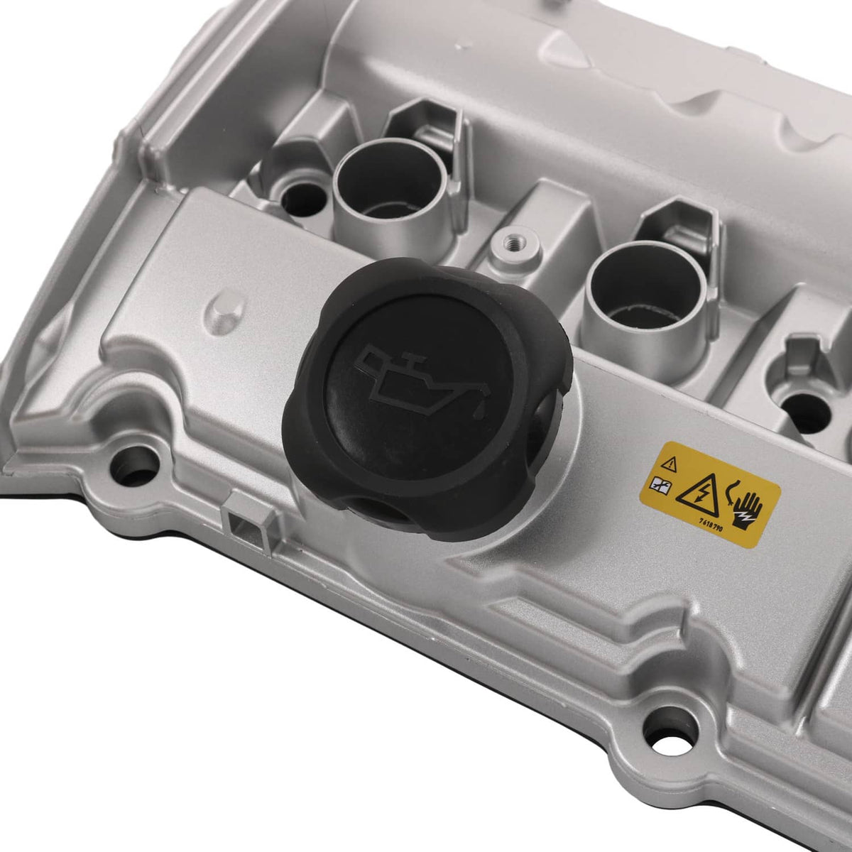 Solidspare Aluminum Engine Valve Cover W/ Gasket For BMW M54 E46 325Ci 325i 330i 525i X3 X5