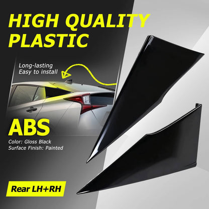 Solid Spare Rear LH+RH Quarter Molding Cover Panel For Toyota Prius 16-22 Prius Prime 17-22