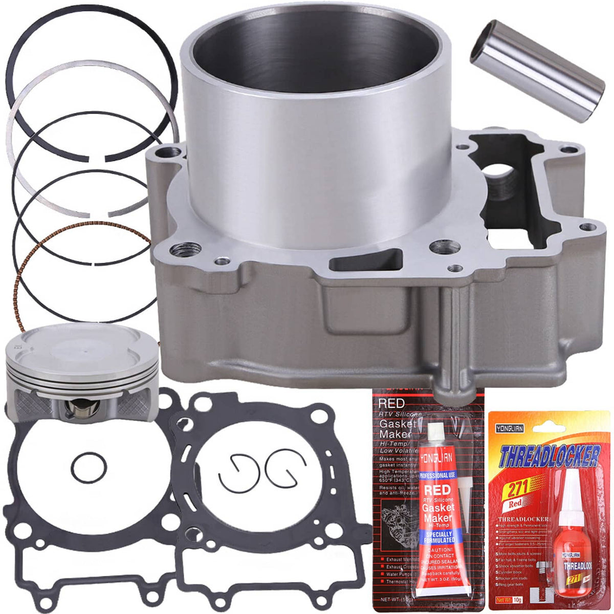 Solidspare Cylinder Piston Top End Kit for Polaris Ranger 570 2014 2015 2016 2017 2018-2021