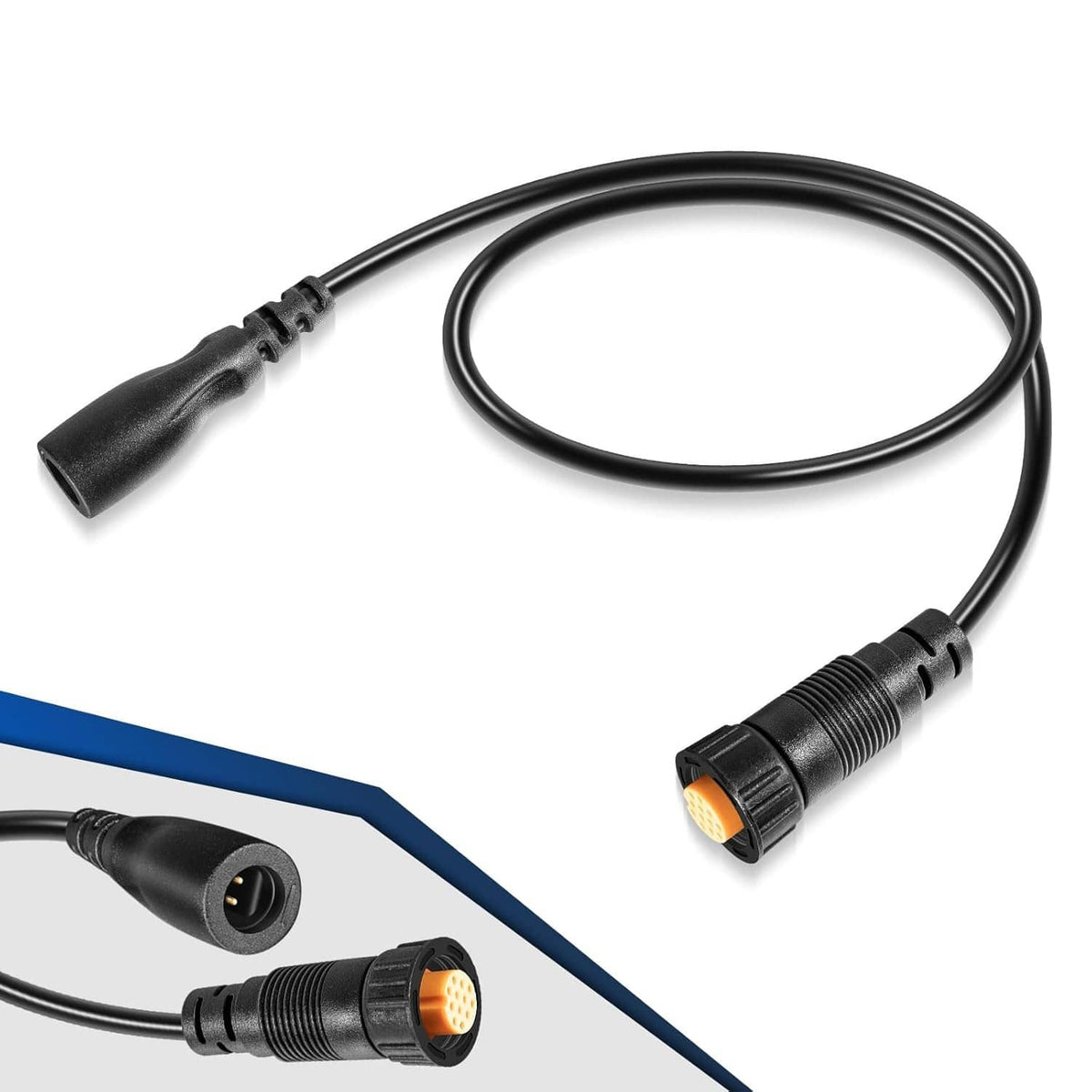 Solidspare for Garmin 010-12718-00 Sounder Adapter Cable, 4- to 12-Pin, for Garmin echoMAP